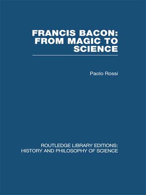 cover image of Francis Bacon